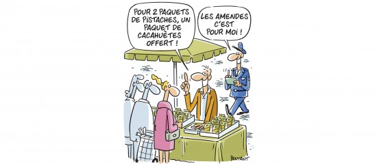 Le vendeur qui procède à une vente au déballage sans l’avoir préalablement déclarée peut désormais être passible d’une amende forfaitaire plutôt que d’être poursuivi devant le tribunal correctionnel.