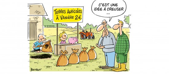 Après un repli en 2021, les prix des terres agricoles sont repartis à la hausse en 2022, à +3,2 %, pour s’établir à 6 130 € l’hectare en moyenne.