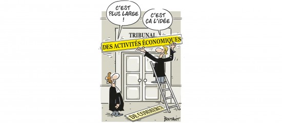 Le 1 janvier 2025, à titre expérimental pendant 4 ans, certains tribunaux de commerce seront remplacés par des tribunaux des activités économiques qui auront une compétence élargie.