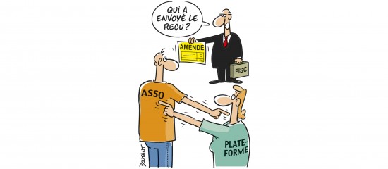 L’association qui collecte des dons via une plate-forme en ligne est seule responsable des conséquences de la délivrance irrégulière de reçus fiscaux ouvrant droit à réduction d’impôt pour ses donateurs.