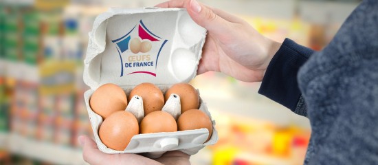 Le logo « œufs de France », qui garantit que les poules pondeuses sont nées et élevées en France dans le respect d’un cahier des charges très strict, vient d’éclore.