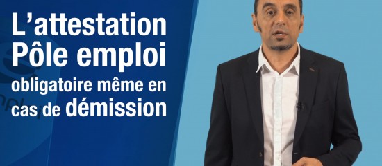 L’employeur doit remettre une attestation Pôle emploi au salarié lorsqu’il démissionne.