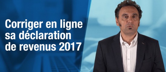 Les télédéclarants peuvent corriger en ligne leur déclaration de revenus 2017 jusqu’au 18 décembre prochain.