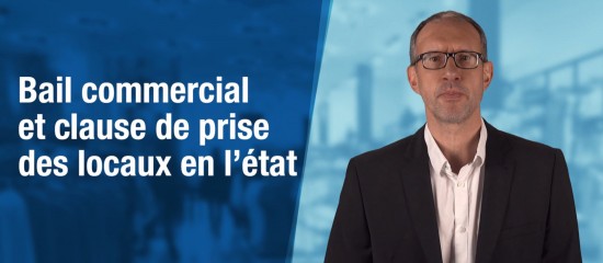 La clause d’un bail commercial selon laquelle le locataire prend le local en l’état ne dispense pas le propriétaire de son obligation de délivrer ce local en état de servir à l’usage pour lequel il a été loué.