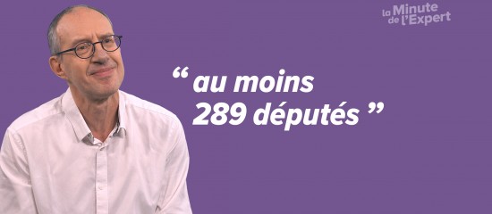 Pour qu’une motion de censure soit adoptée, il faut qu’elle soit votée par 289 députés au moins.